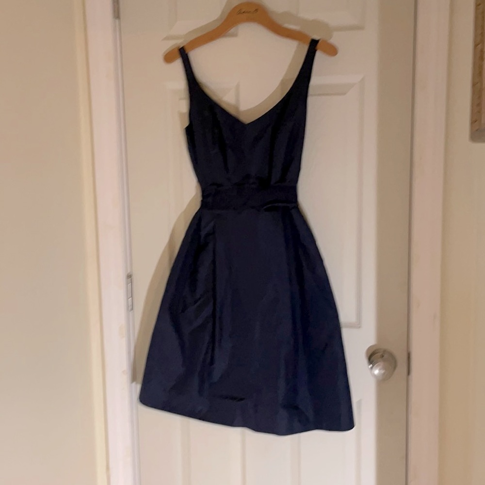 Ann Taylor Navy Cocktail Dress size 2
